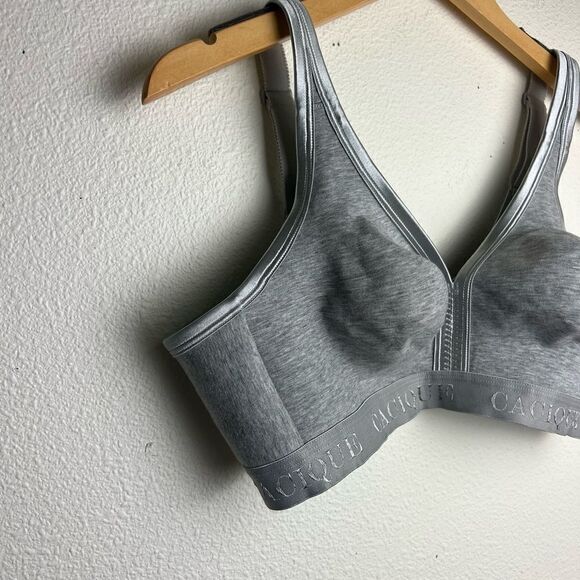 Сaciqie Cotton Unlined No-Wire Bra 40 C - Picture 8 of 9